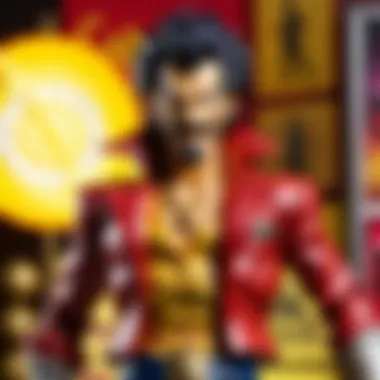 Collector's Display Featuring Mr. Satan Collectorās display showcasing Mr. Satan alongside other figures