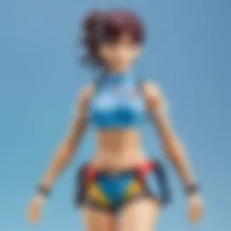 Showcasing a variety of collectible figures