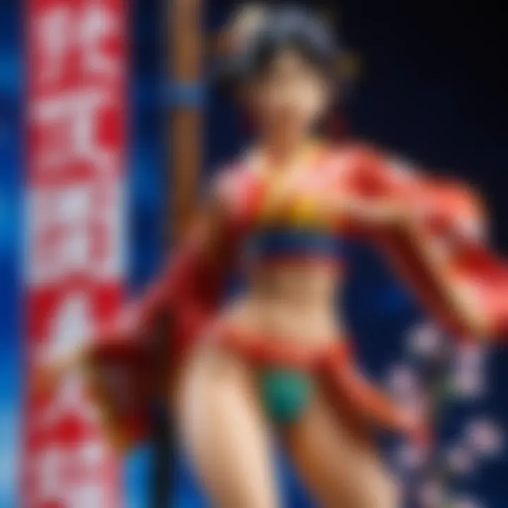 Intricate Designs of Japanese Plastic Figures