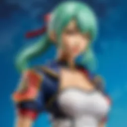 Vibrant manga characters showcasing diverse styles