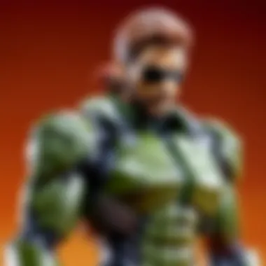 A close-up of a rare Metal Gear Solid action figure highlighting its craftsmanship