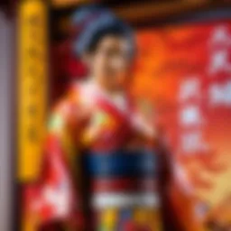 Colorful Japanese plastic figures showcasing nijiiro
