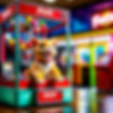 Euphoria of Victorious Moments in the Claw Machine Excitement of Winning in Claw Machine