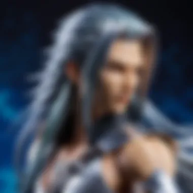 Creative Sephiroth Interpretation Creative interpretation of Sephiroth in a unique setting