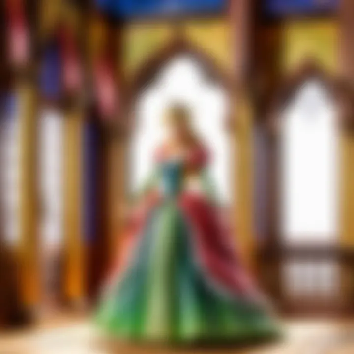 Elegant Aurora's Enchanted Castle