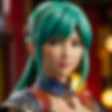 Visual representation of a fantasy world from a Square Enix game