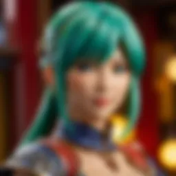 Visual representation of a fantasy world from a Square Enix game