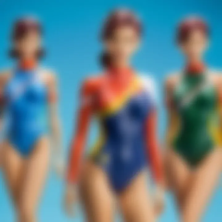 A visual guide to different body types and how jumper swimsuits are designed to flatter each shape.