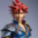 Detailed view of the KH Axel figure showcasing design intricacies