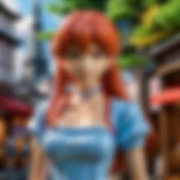 A stunning showcase of diverse anime models displayed on a shelf, illustrating their artistic qualities.