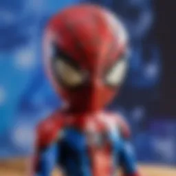 Nendoroid Spider-Man figure showcasing intricate detailing