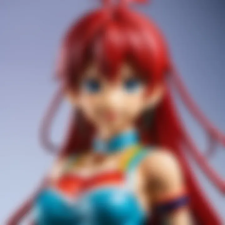 Close-up of authentic anime merchandise packaging with clear branding and safety seals.