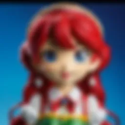 Adorable Pochita plushie showcasing its signature design