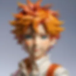 Cover artwork of The Promised Neverland showcasing main characters in dramatic poses