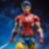 A detailed assortment of action figure accessories showcasing various styles and themes.