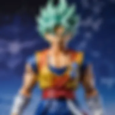 Detailed view of SH Figuarts Vegito showcasing intricate features