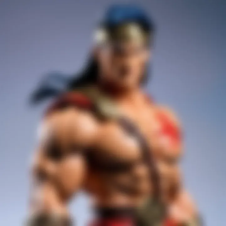 An immersive display of Conan-themed clothing and accessories