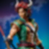 Demon Slayer figurine set showcasing intricate details and vibrant colors