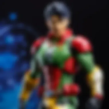 Future Trends in Play Arts Action Figures A visually striking representation of future trends in the realm of Play Arts action figures.