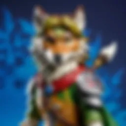 Close-up of Wolf Link Amiibo showcasing intricate details