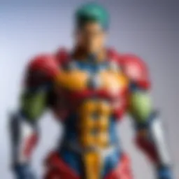 Majestic Titan character standing tall with glowing eyes