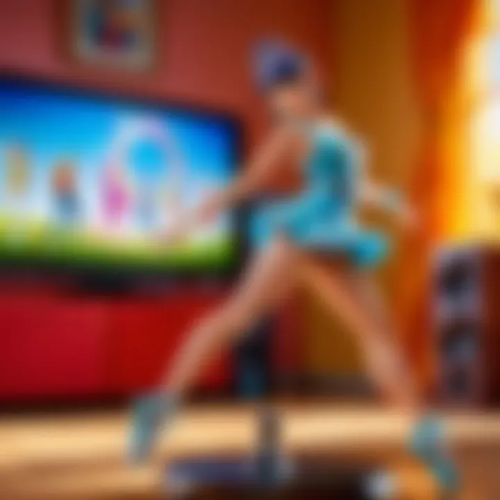 Immersive dancing experience