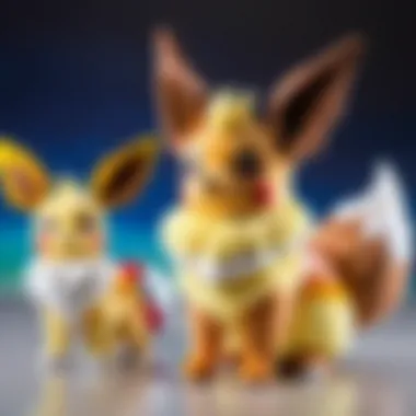 Eevee Evolution Plush Set