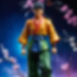 Mystical Energy Aura surrounding Yusuke Urameshi
