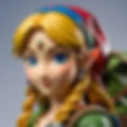 Exquisite craftsmanship of a Zelda backpack