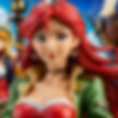 The Heart of the Crew: Fena and Her Allies Fena: Pirate Princess main characters in an epic adventure