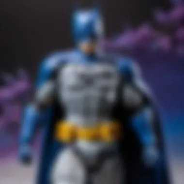 Intricate Details: Figuarts Batman's Articulation and Accessories Detailed Close-up of Figuarts Batman's Intricate Articulation and Accessories