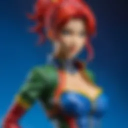 A stunning display of Figureart Zero collectibles showcasing vibrant colors and intricate designs.