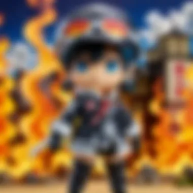 Intricate Craftsmanship of Fire Force Nendoroid