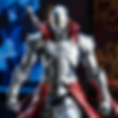 A close-up of detailed Full Metal Alchemist artwork on merchandise
