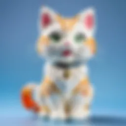 Captivating Furyu Cat Plush Design