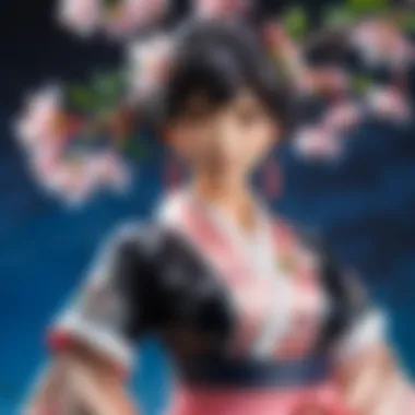 Exquisite Details of Futaba Sakura Costume Intricate Futaba Sakura Costume Details