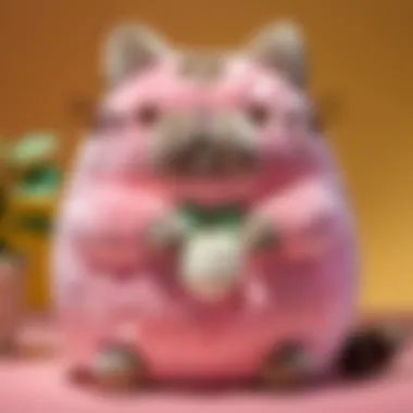 Comparative Giant Pusheen Plush Sizes Giant Pusheen Plush Size Comparison
