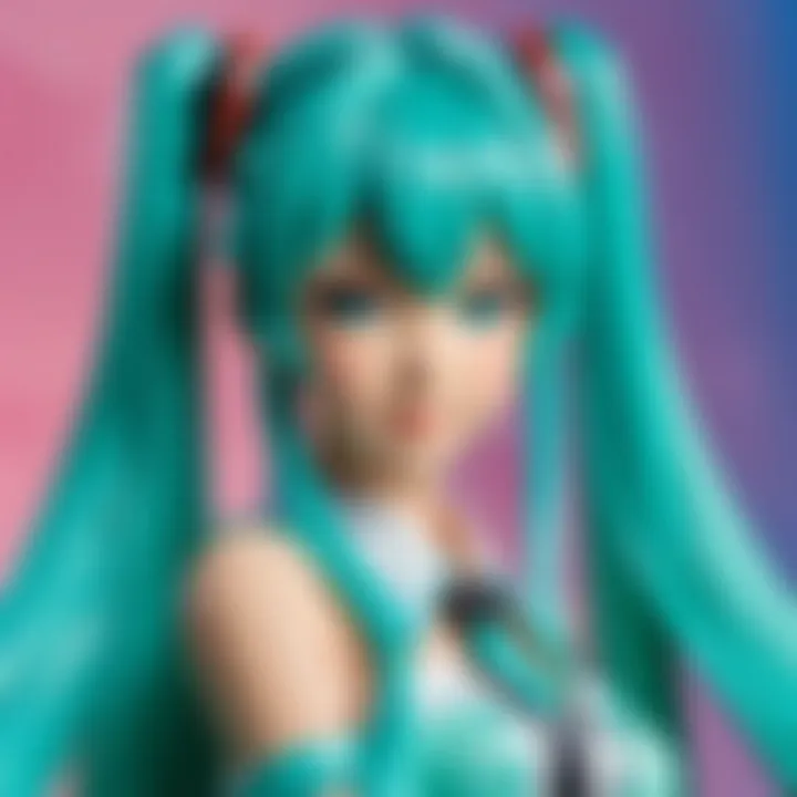 Global Rhythm - Representation of Hatsune Miku's worldwide impact through music and art