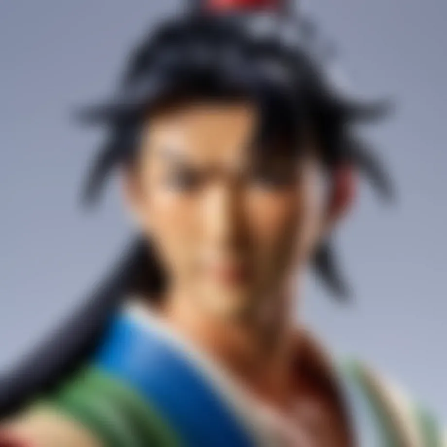 Intricate detailing of Grandista Inosuke figure