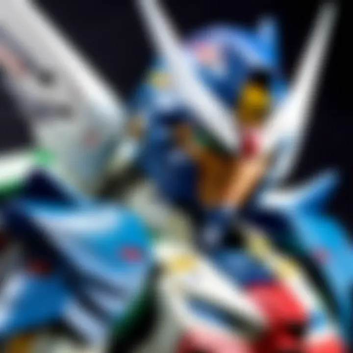 Gundam Wing merchandise display