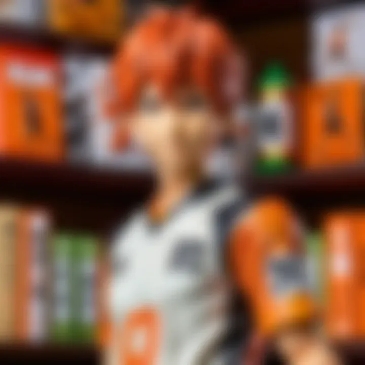 Collection of Haikyuu merchandise appealing to collectors