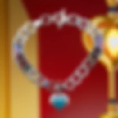 Charming Heart Design Bracelet Heart-shaped Charm Bracelet