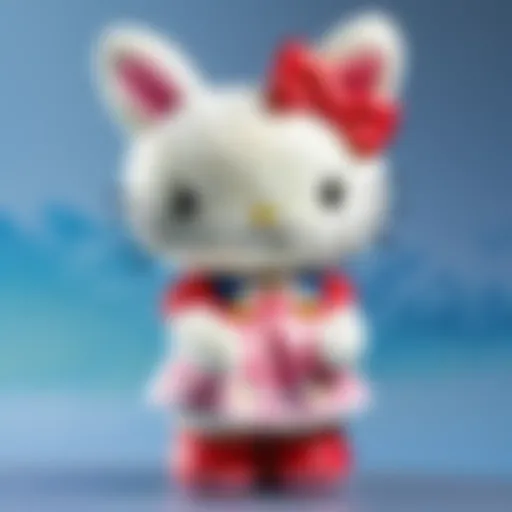 Unique Hello Kitty Bunny Plush Design