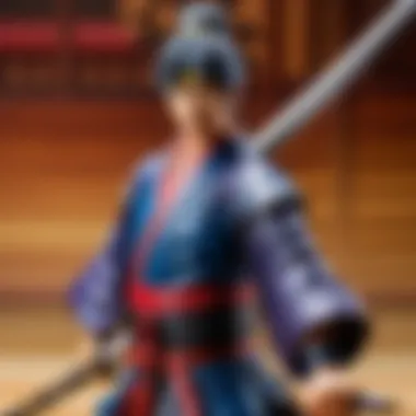Echoes of Tradition Historical roots of Gintama wooden swords depicted through traditional design