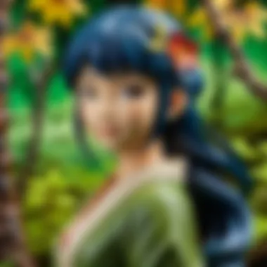 Enchanted Forest Plastic Figure - Hotarubi no Mori Enchanted Forest Plastic Figure