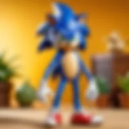 Innovative Sonic the Hedgehog Amiibo design
