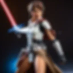 Intense lightsaber duel in Star Wars Battlefront