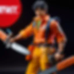 Unique Chainsaw Man Action Figure Design