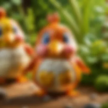 Intricate Details of Waddle Dee Amiibo Design Intricate Details of Waddle Dee Amiibo Design