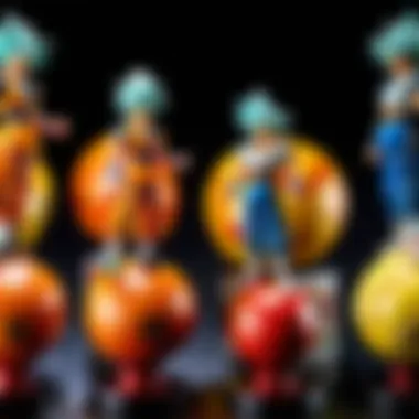 Intricate Dragonball Toy Figurines Collection